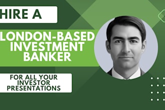 build an investor ready pitch deck and investor list