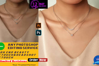 do premium portrait headshots, skin, and beauty retouching