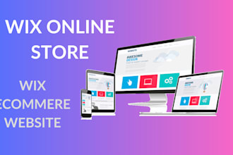 build wix online store and e commerce website success