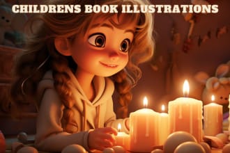 design children book illustrations story books and covers