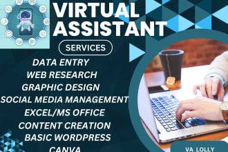 be your administrative personal virtual assistant