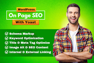 serve wordpress onpage seo with yoast and schema markup