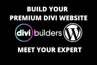 be your expert for wordpress, divi builder or divi theme