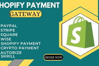 set up and verify payment gateways on shopify, including stripe and paypal