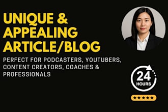 turn your video or podcast into a blog post