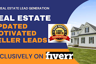 provide motivated seller real estate leads with skip tracing
