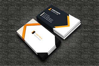design minimalist modern luxury business card with qr code