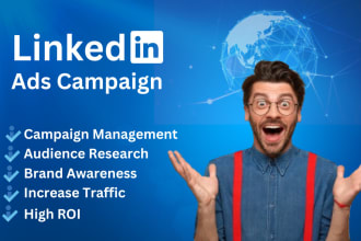 be your linkedin ads campaign expert