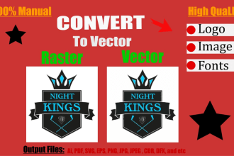 edit, enhance, refresh, copy or improve logo quality