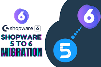 migrate shopware 5 store to shopware 6 store and update