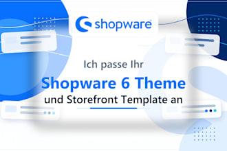 passe ihr shopware 6 theme und storefront an
