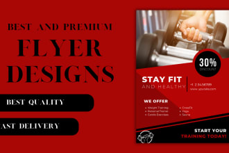 do promotional  flyer design