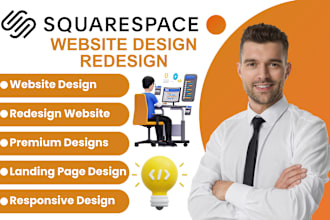 do squarespace website design or build squarespace website