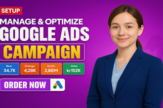 setup google ads ppc campaign for super sales and leads
