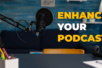 edit podcast audio editing remove background noise mixing