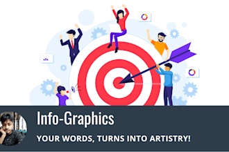 design infographics illustration for website
