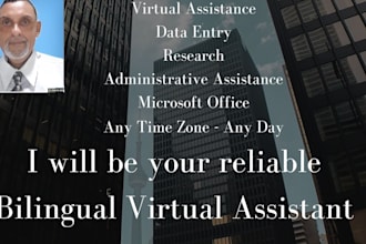 be your reliable bilingual virtual assistant