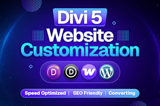 customize wordpress website with divi 5 or divi builder