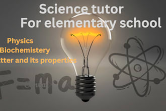 teach you science for elementary school level