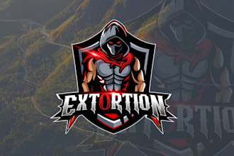 create high quality logo about esport, gaming, twitch mascot