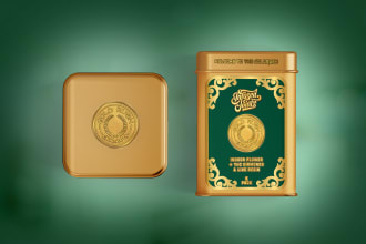 tin can food jar nutritional packaging