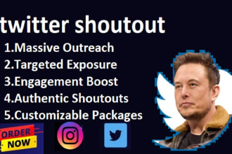 organic twitter promotion shoutout link grow crypto related followers