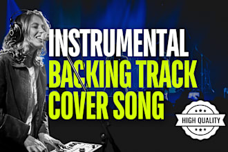 make instrumental, backing track or cover song in any genre