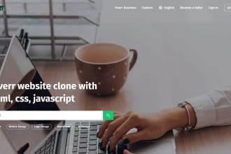 design a mobile responsive, modern programming website