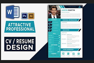do professional ats resume writing, CV, design resume, cover letter and linkedin