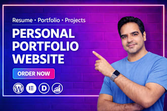 create professional portfolio website for your business