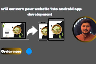 convert your website to android and ios using flutter mobile apps