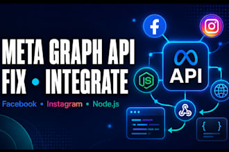 integrate or fix facebook graph API and meta API