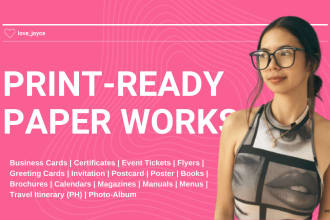 design print ready paper works