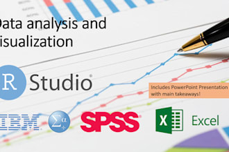 make data analysis and visualization using r