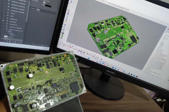 reverse engineer a pcb and generate fabrication outputs