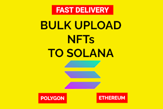 launch your nfts collection to solana blockchain