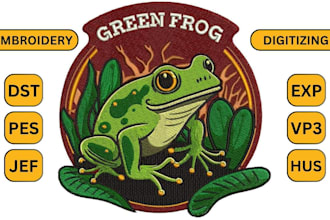embroidery digitizing,logo digitize image for embroidery in dst,pes,emb files