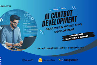 develop custom gpt, ai chatbot, openai api integaration, langchain, llama3