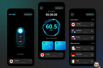 develop vpn app for streaming, gaming, location, data encryption and more