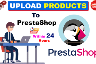 do prestashop product upload , import products and add products