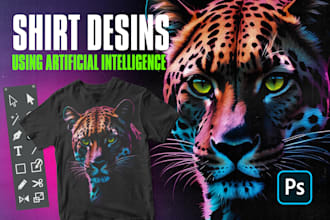create custom bulk t shirt designs using ai from a niche