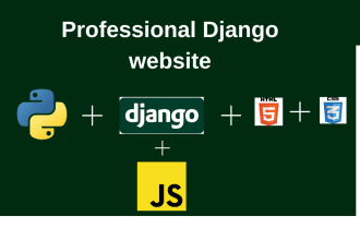 develop and build a website with jinja using django python