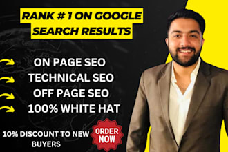 optimize website on page SEO technical optimization for wordpress shopify wix