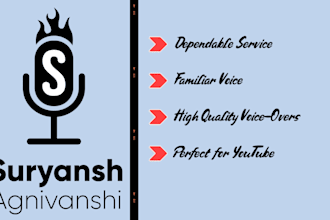 your youtube voice overs