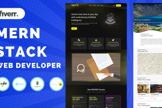 be your mern stack developer, full stack developer web developer