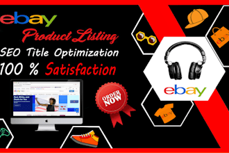 do ebay listing, ebay product listing, ebay lister, ebay product upload