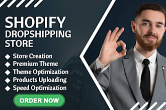 create a dropshipping shopify store