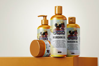 do luxury feminine skin care cosmetic logo or product packaging and label design