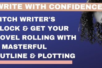 outline fiction book story and be your novel chapter plot ghostwriter
