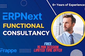 provide consultancy for erpnext implementation